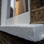 Close-up detail of Highgate exterior property