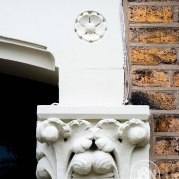 Exterior details of Homerton East London
