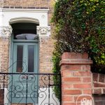 Exterior door and entrance of Homerton, East London