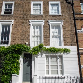 Exterior touches of Islington house